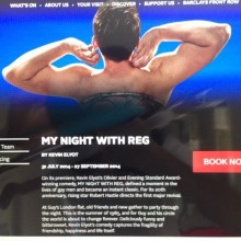 “My Night with Reg” – a play by Kevin Elyot West End Transfer